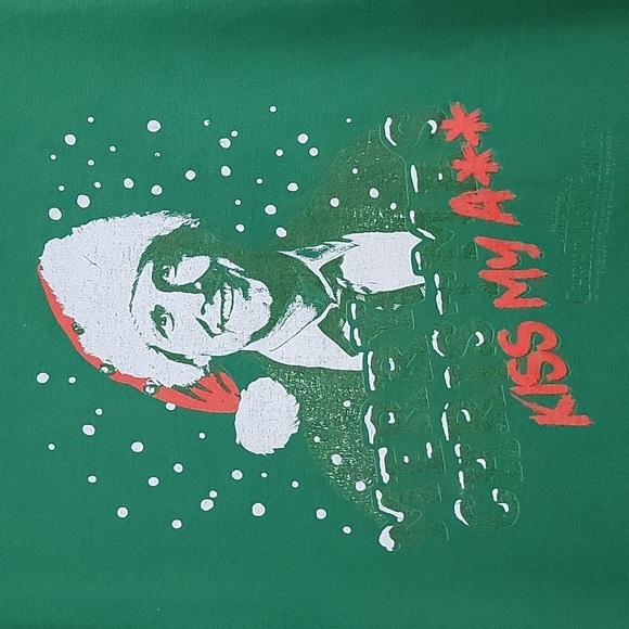 National Lampoon's Christmas Vacation Green Graphic Men's T-Shirt M - Picture 3 of 10